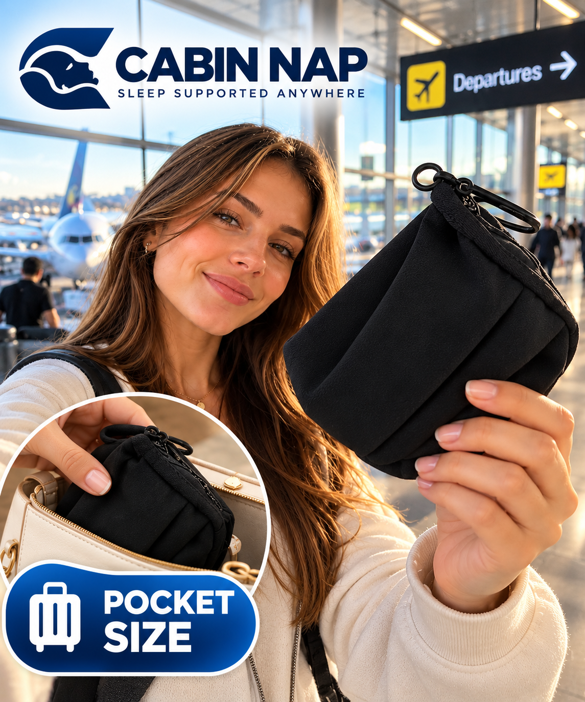 NapCabin™ 3-in-1 Travel Sleep Wrap